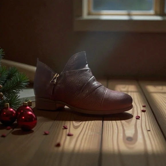 Miz Mooz Brown Ankle Boots - Picture 1 of 4